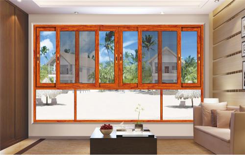 120非斷橋三軌推拉窗